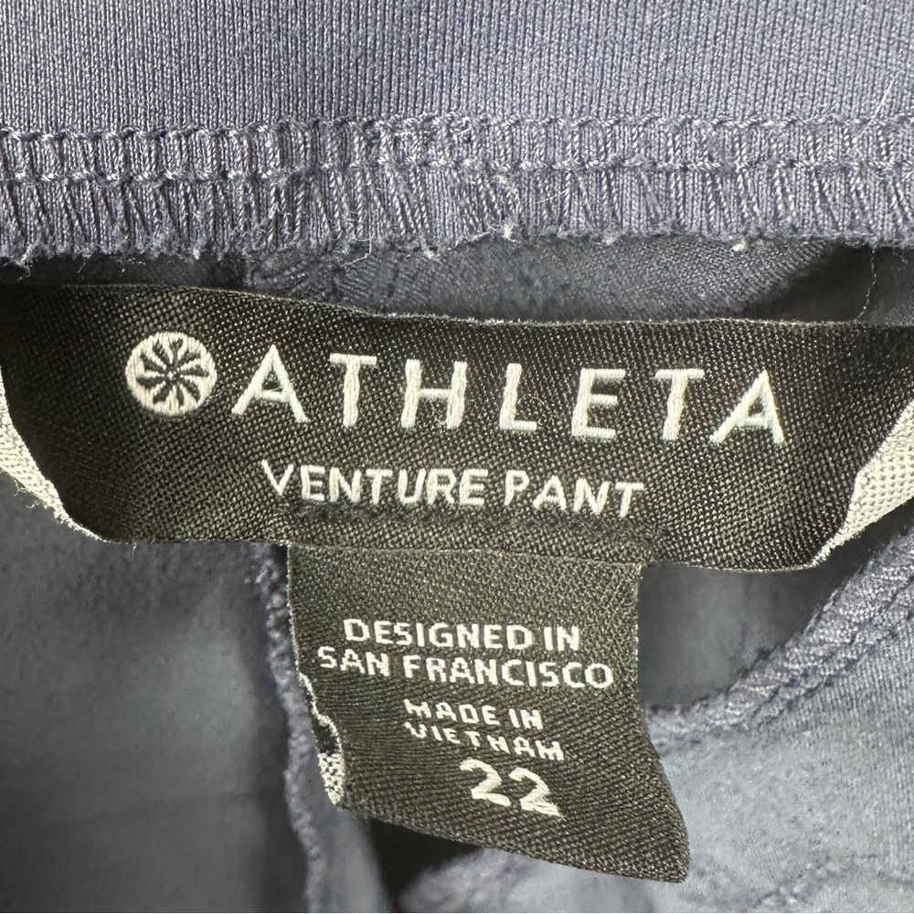 ATHLETA Venture Jogger Medieval Violet Purple Pants / Joggers Size 22 - Picture 6 of 8